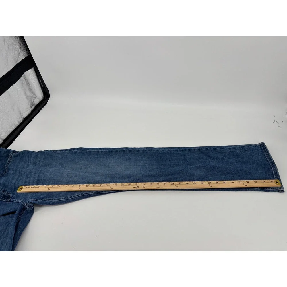 Wrangler 20X Style 42 Vintage Boot Jeans Mens 34x36 Blue Denim Western Cut